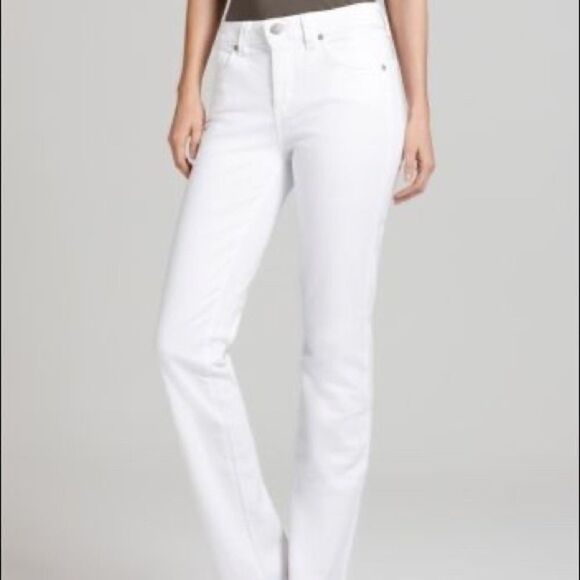 Miraclebody White Katie Straight leg jeans 🇺🇸 - Picture 1 of 7